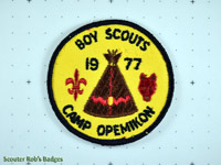 Click to enlarge 1977 Camp Opemikon